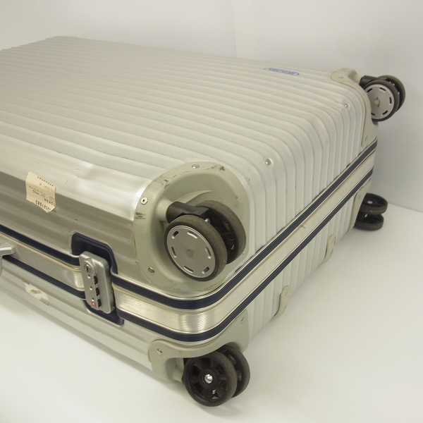 実際に弊社で買取させて頂いたRIMOWA/リモワ 4輪 スーツケース シルバー インテグラル 923.77/104L の画像 3枚目