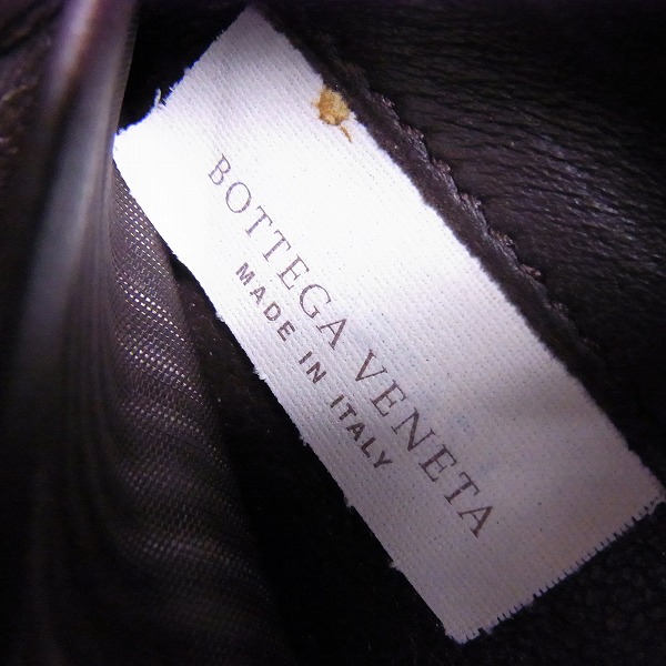 実際に弊社で買取させて頂いたBOTTEGA VENETA/ボッテガヴェネタ イントレチャート ラウンドファスナーの画像 6枚目