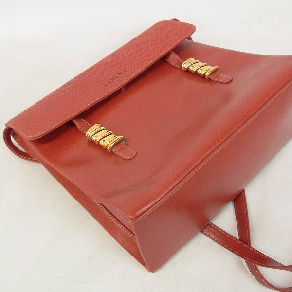 実際に弊社で買取させて頂いたLOEWE/ロエベ カバーワンショルダーレザーバッグの画像 2枚目