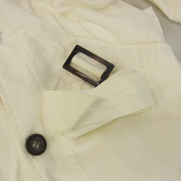 実際に弊社で買取させて頂いたGIORGIO ARMANI/ジョルジオアルマーニ コート ホワイト/48の画像 9枚目