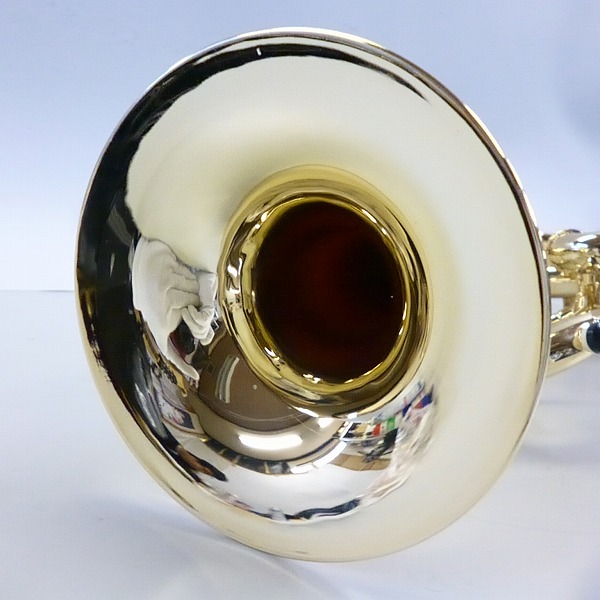 実際に弊社で買取させて頂いた【詳細不明】TROMBA/トロンバ TRUMPET プラスチックトランペット ケース/マウスピース付きの画像 6枚目