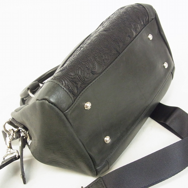 実際に弊社で買取させて頂いたDEAL DESIGN/ディールデザイン　レザー 2WAYショルダーバッグの画像 2枚目