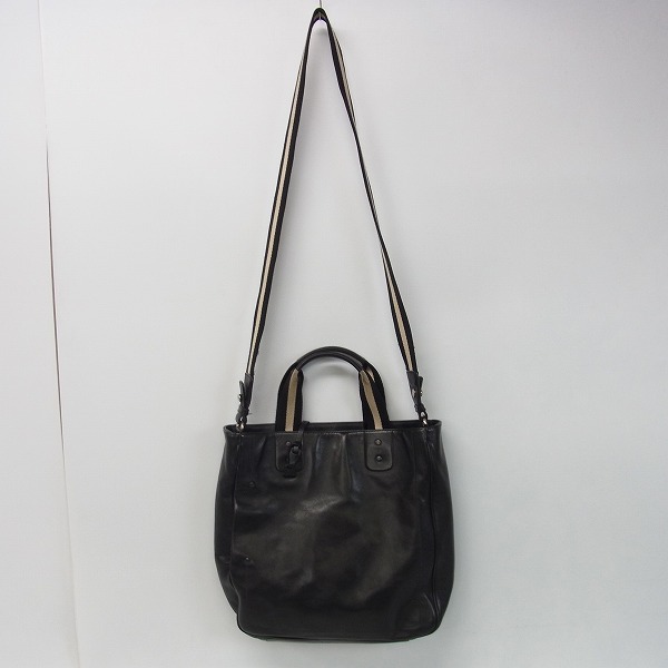 実際に弊社で買取させて頂いたBALLY/バリー 2WAY レザー ショルダー バッグの画像 1枚目