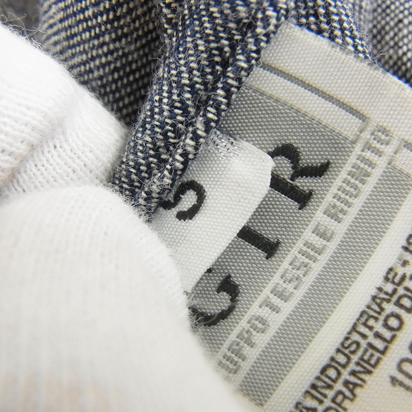 実際に弊社で買取させて頂いたHELMUT LANG/ヘルムートラング ワーク デニムシャツ/Sの画像 3枚目