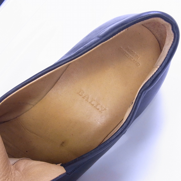 実際に弊社で買取させて頂いたBALLY/バリー レザーローファー/スリッポン ビジネスシューズ BOVA-10/5.5の画像 4枚目