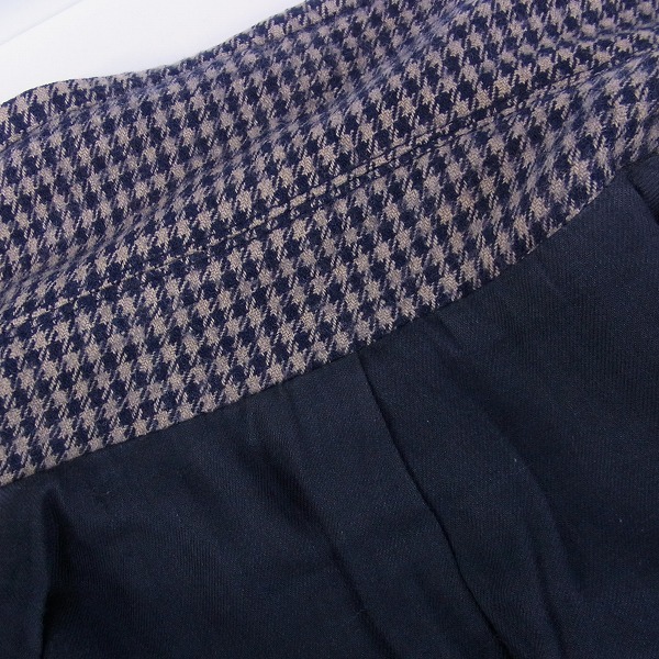 実際に弊社で買取させて頂いたHYSTERICS/ヒステリックス 千鳥格子柄 ダブルブレストコート/2の画像 5枚目