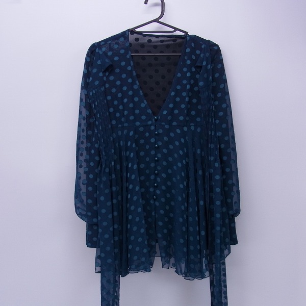 実際に弊社で買取させて頂いたHYSTERICS/ヒステリックス ドット柄 カーディガン 3AH-4140/FREE