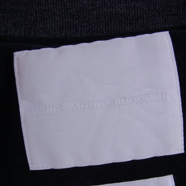 実際に弊社で買取させて頂いたhite Mountaineering/ホワイトマウンテニアリング チェック柄 ウールツイード スタジャン/1の画像 2枚目