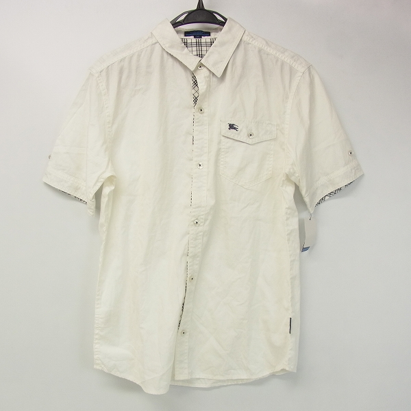 実際に弊社で買取させて頂いたBURBERRY BLUE LABEL/バーバリーブルーレーベル 半袖シャツ/M