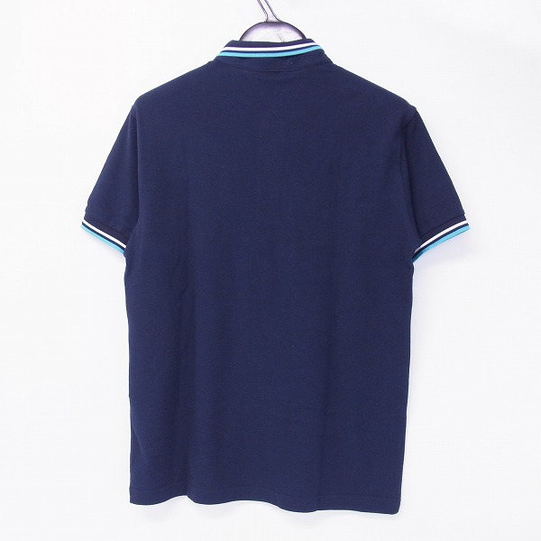 実際に弊社で買取させて頂いたFRED PERRY/フレッドペリー 半袖ポロシャツ ネイビー/Mの画像 1枚目