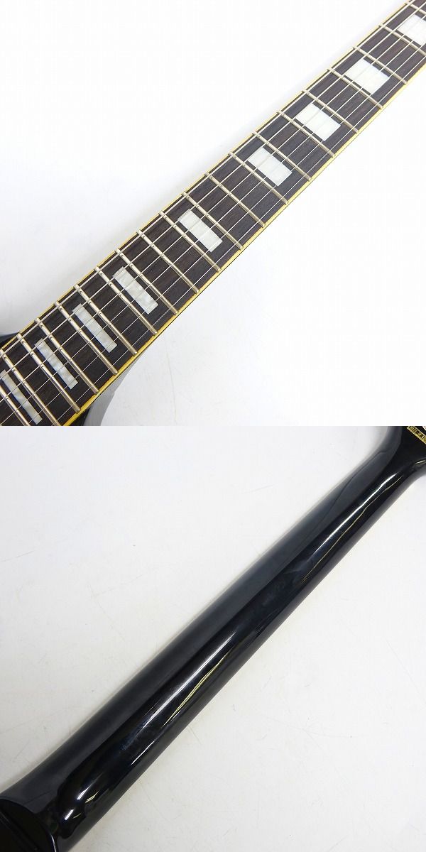 実際に弊社で買取させて頂いた★【型番不明】Epiphone/エピフォン FireBird/ファイヤーバード 3PU エレキギターの画像 2枚目