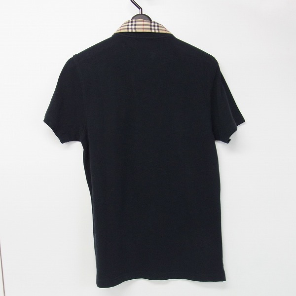 実際に弊社で買取させて頂いたBURBERRY LONDON/バーバリー ロンドン SLIM FIT チェック柄 ボロシャツ Sの画像 1枚目