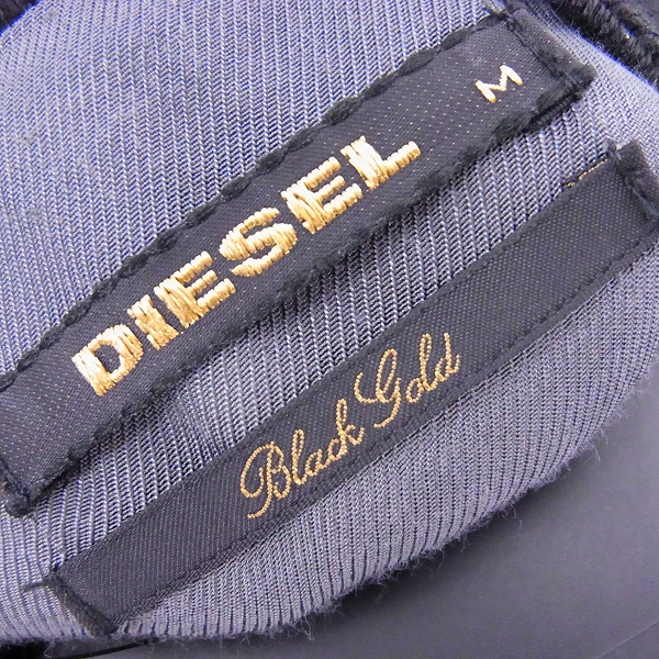 実際に弊社で買取させて頂いたDIESEL BLACK GOLD/ディーゼルブラックゴールド Jassone コートジャケット/Mの画像 2枚目