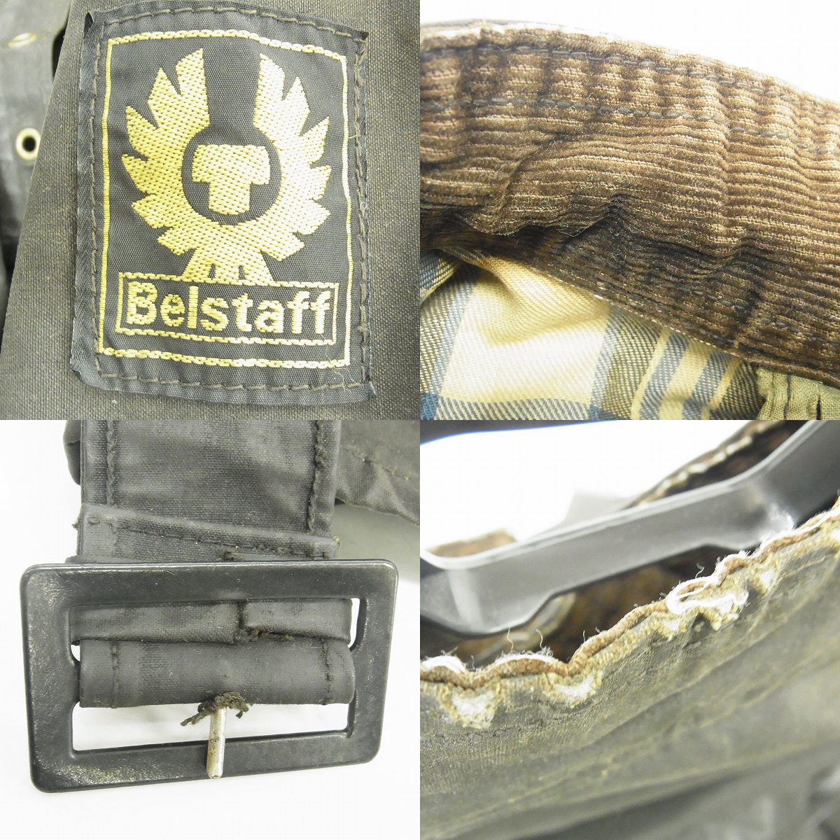 実際に弊社で買取させて頂いたBelstaff/ベルスタッフ 70'S-80'S/70年代-80年代 トライアルマスター オイルドジャケット ビンテージの画像 9枚目