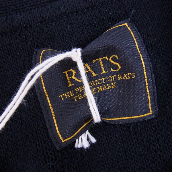 RATS/ラッツ 18AW ダイアモンドパターン コットン ニット カーディガン