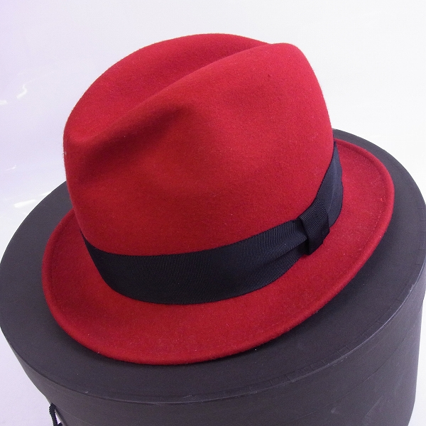 実際に弊社で買取させて頂いたCA4LA/カシラ  ウール 中折れ ハット/帽子