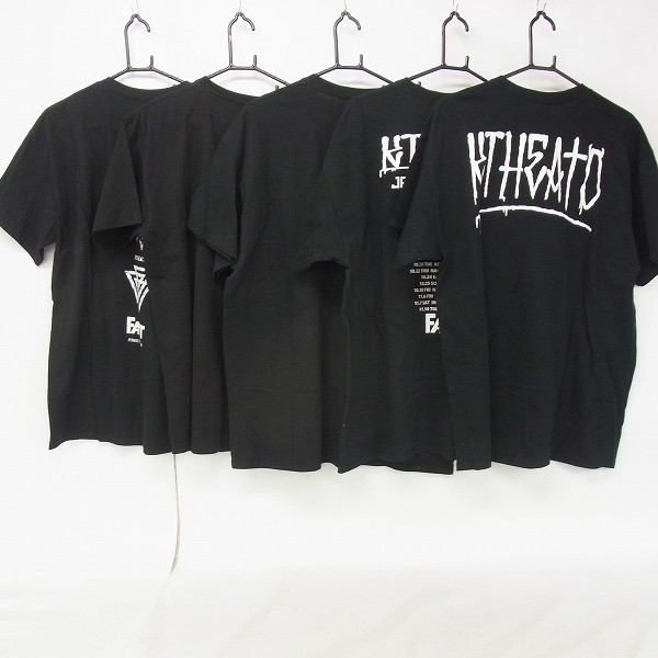 FACT KTHEAT/ファクト ロゴ/ツアー他 バンドTシャツ/L/XL/5点セットの