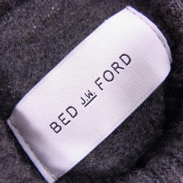 実際に弊社で買取させて頂いたBED J.W. FORD/ベッドフォード タートルネック プルオーバーニット 17AW-B-KT-03/1の画像 2枚目