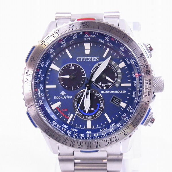 実際に弊社で買取させて頂いたCITIZEN/シチズン PROMASTER SKY/プロマスタースカイ CB5000-50Lの画像 1枚目