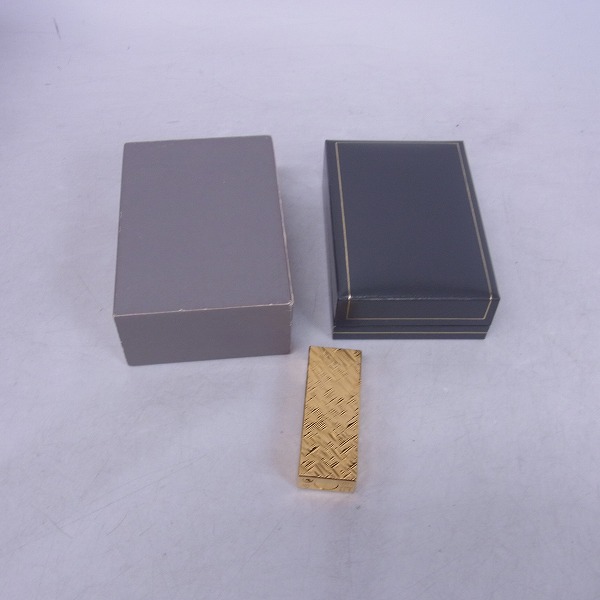 実際に弊社で買取させて頂いたdunhill/ダンヒル ロゴ入り ローラガスライター ゴールドの画像 6枚目