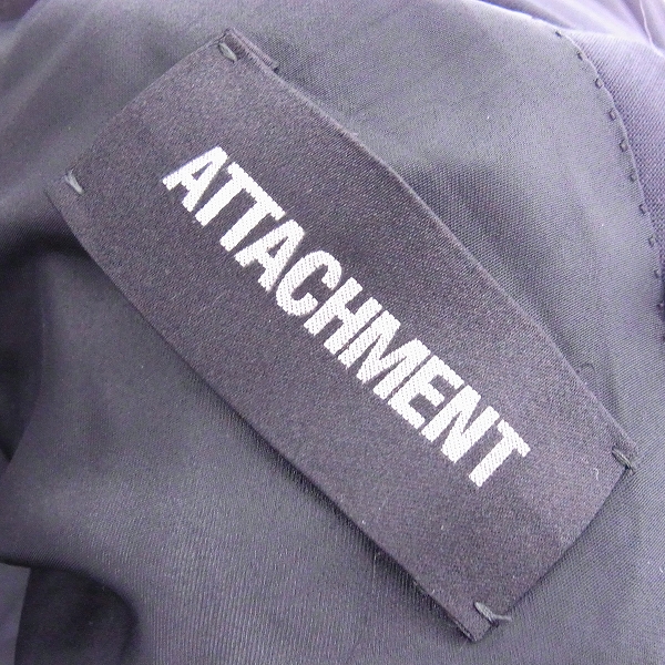 実際に弊社で買取させて頂いたATTACHMENT/アタッチメント クールゲートアクアウォッシュトロ ダブルブレストジャケット AG31-203/1の画像 2枚目