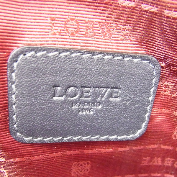 実際に弊社で買取させて頂いたLOEWE/ロエベ スペイン製 レザー ビジネスバッグ/ブリーフケース/トートバッグの画像 5枚目