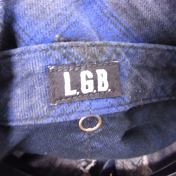 実際に弊社で買取させて頂いたLGB/ルグランブルー SHIRT-G/STD FEATHER/M シャツG フェザー デニムシャツ/2の画像 2枚目