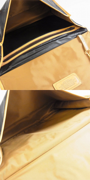 実際に弊社で買取させて頂いた【難有り】HUNTING WORLD/ハンティングワールド ビジネスバッグ/トートバッグ ブラックの画像 4枚目