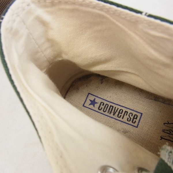 実際に弊社で買取させて頂いた【観賞用】CONVERSE/コンバース Chuck Taylor CTAS 70 HI/70年代復刻スニーカー 153877C/26.5の画像 4枚目