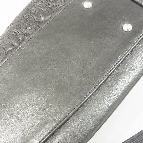 実際に弊社で買取させて頂いたDEAL DESIGN/ディールデザイン　レザー 2WAYショルダーバッグの画像 6枚目