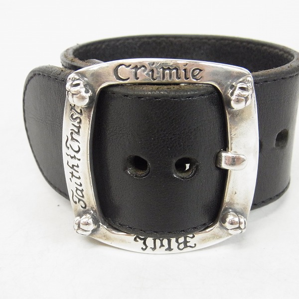 実際に弊社で買取させて頂いたBWL×CRIMIE/ビルウォールレザー×クライミー レザーブレスレットの画像 1枚目
