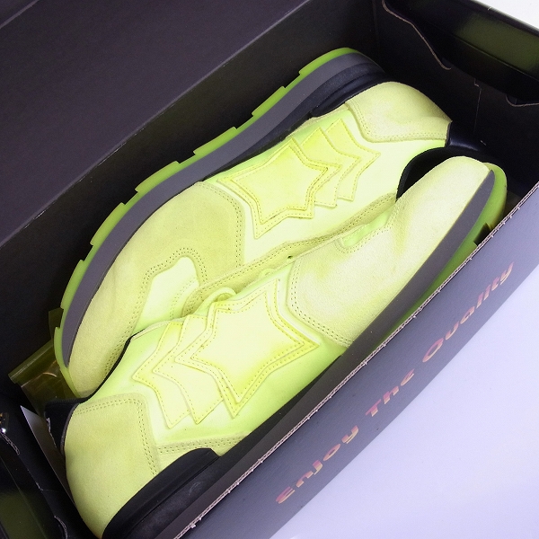 実際に弊社で買取させて頂いたAtlantic stars/アトランティックスターズ アンタレス スニーカー ANTAR GGFUV 73N/42の画像 6枚目