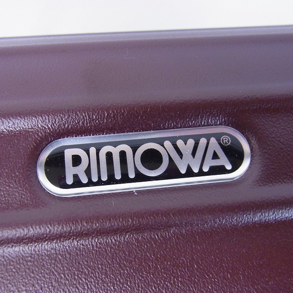 実際に弊社で買取させて頂いたRIMOWA/リモワ サルサ キャビンマルチホイール 4輪/810.52/32Lの画像 3枚目