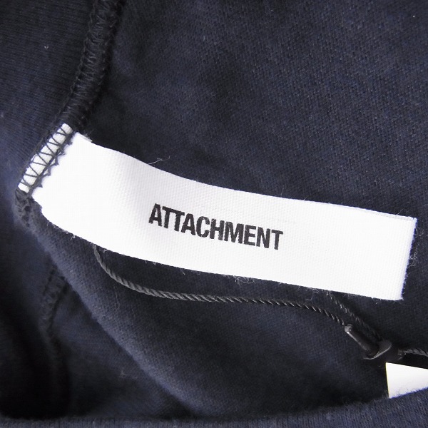 実際に弊社で買取させて頂いた【未使用】ATTACHMENT/アタッチメント 17SS 5/2スヴィン天竺 クルーネック 半袖 Tシャツ/1の画像 2枚目