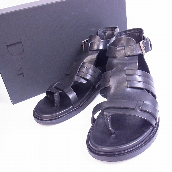 実際に弊社で買取させて頂いたDIOR HOMME/ディオールオム sandals taglia 41 3SA026VDK/41