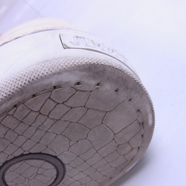 実際に弊社で買取させて頂いたJimmy Choo/ジミーチュウ スタースタッズ付 レザー ハイカット スニーカー/41の画像 6枚目