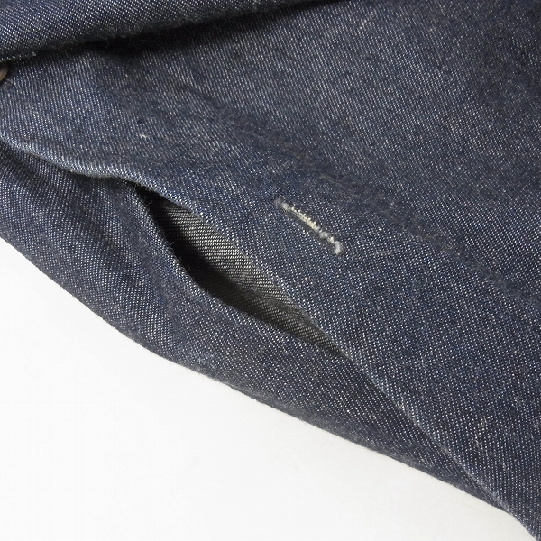 実際に弊社で買取させて頂いたHELMUT LANG/ヘルムートラング ワーク デニムシャツ/Sの画像 7枚目