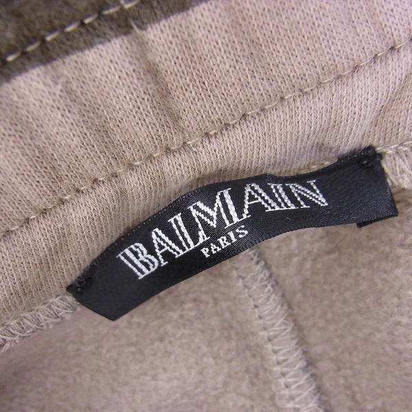 実際に弊社で買取させて頂いた【JPタグ有】BALMAIN/バルマン バイカー スウェットパンツ 迷彩 カモフラ/Mの画像 2枚目