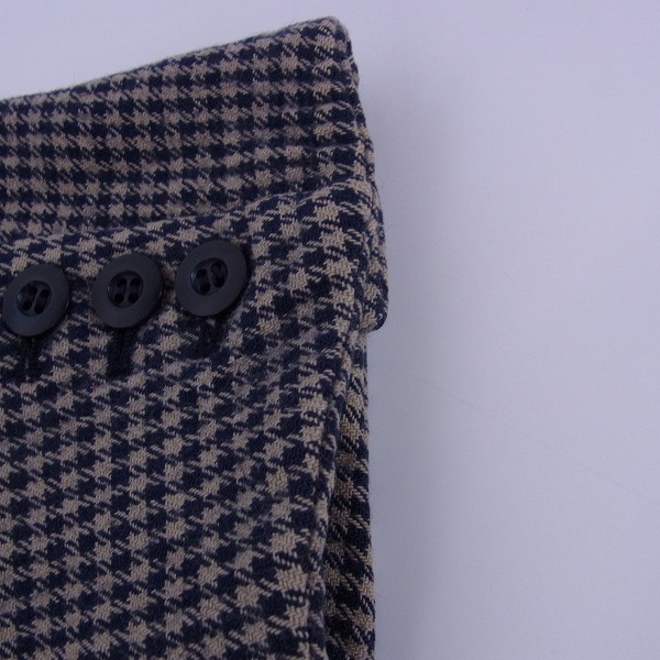 実際に弊社で買取させて頂いたHYSTERICS/ヒステリックス 千鳥格子柄 ダブルブレストコート/2の画像 7枚目