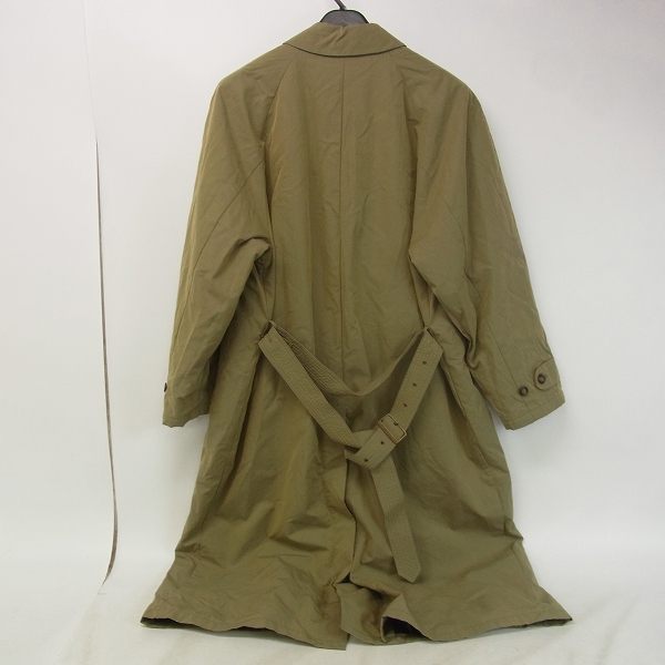 実際に弊社で買取させて頂いたGIORGIO ARMANI/ジョルジオアルマーニ トレンチコート カーキ/46の画像 1枚目