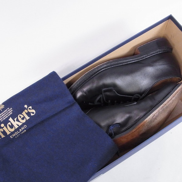 実際に弊社で買取させて頂いたTrickers/トリッカーズ ROBERT/ロバート プレーントゥシューズ/9.5の画像 8枚目