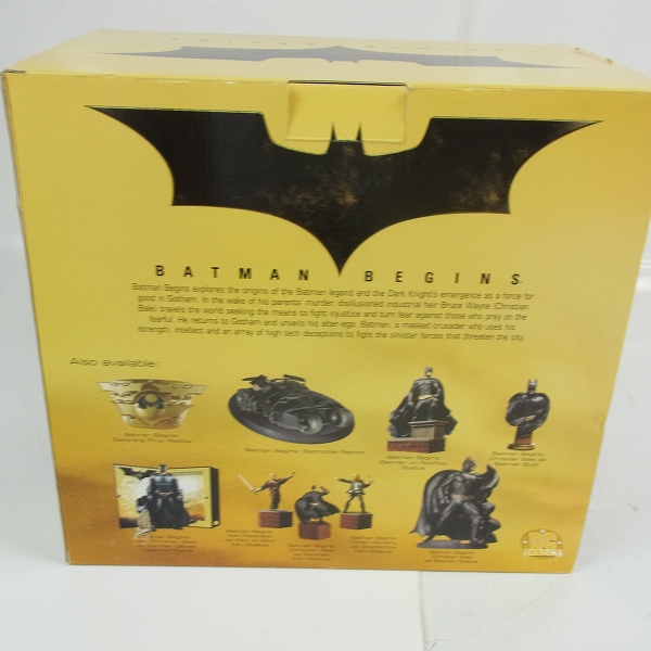 実際に弊社で買取させて頂いたDCダイレクト BATMAN BEGINS： IN FLIGHT STATUE/バットマン イン フライト スタチュー 4000体 限定生産品の画像 1枚目