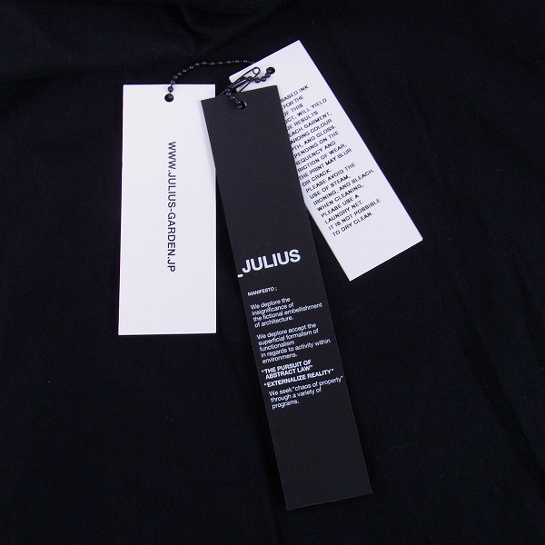 実際に弊社で買取させて頂いたJULIUS/ユリウス 18SS CUT & SEWN FOR MALE カットソー 617CPM20 /4の画像 6枚目