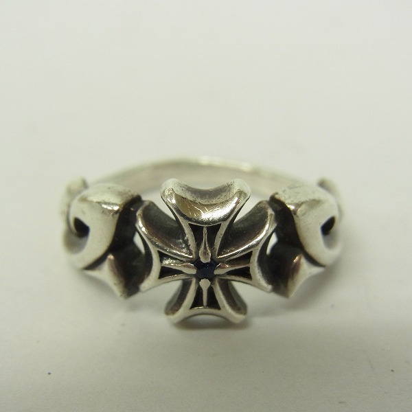 実際に弊社で買取させて頂いたDEAL LTD/ディールエルティーディー DEAL DESIGN クロスリング 9.5号の画像 1枚目