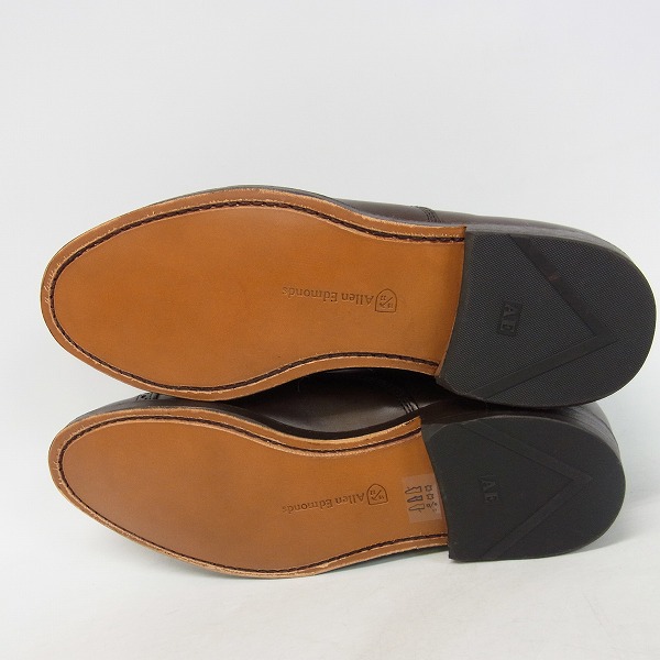 実際に弊社で買取させて頂いたAllen Edmods/アレン エドモンズ 5745  FIFTH AVENUE キャップトウ レザーシューズ 7Eの画像 2枚目