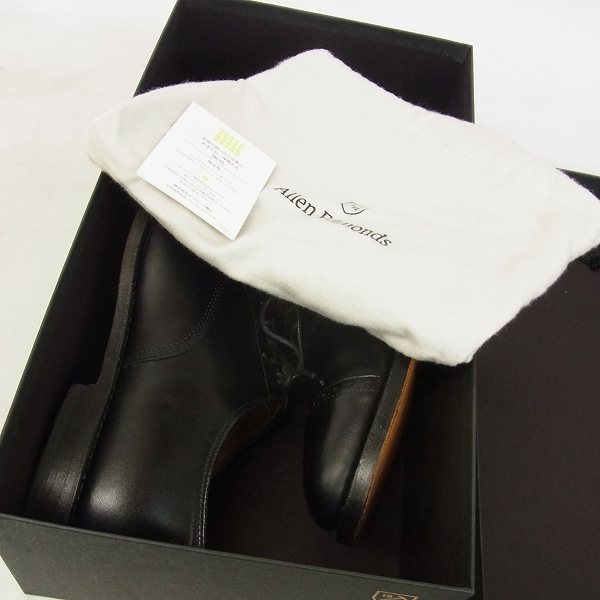 実際に弊社で買取させて頂いたAllen Edmods/アレン エドモンズ 5705  FIFTH AVENUE キャップトウ レザーシューズ 9.5Dの画像 6枚目