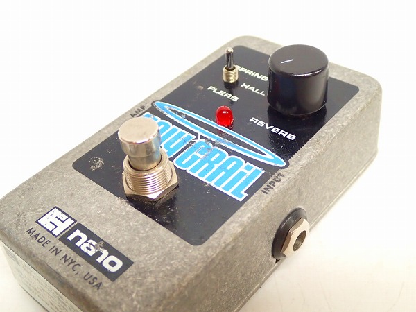 実際に弊社で買取させて頂いた【動作確認済】ELECTRO-HARMONIX/エレクトロハーモニックス nano Holy Grail Reverb エフェクターの画像 6枚目