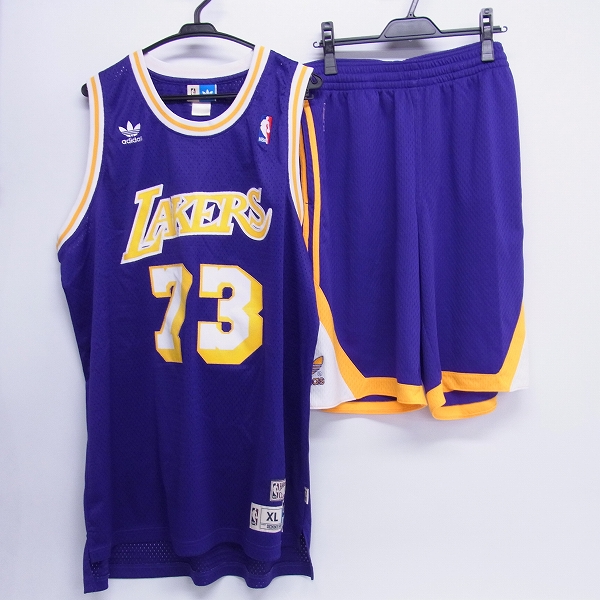 adidas/アディダス RODMAN ＃73 LA Lakers/レイカーズ ユニフォーム