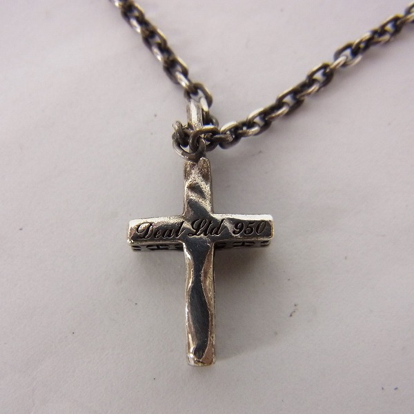 実際に弊社で買取させて頂いたDEAL LTD/ディールエルティーディー DEAL DESIGN ネックレス クロストップ/チェーン の画像 2枚目