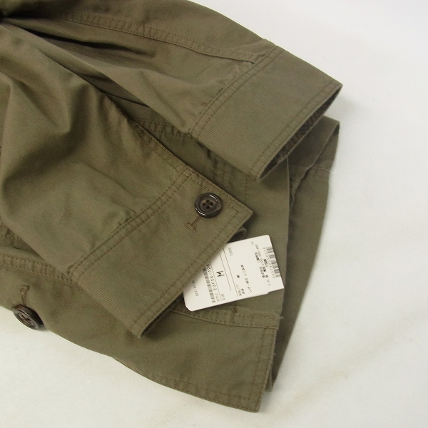 実際に弊社で買取させて頂いた【未使用】BURBERRY BLUE LABEL/バーバリーブルーレーベル ミリタリージャケット/Mの画像 5枚目